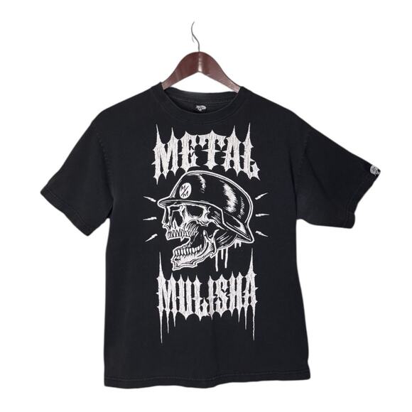 Y2k Grunge Metal Mulisha T Shirt Mens Small Skull Y2K ( Check Measurements ) - Picture 1 of 9